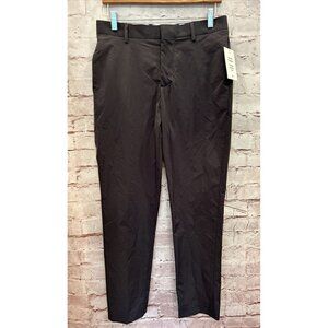 H&M Mens Dress Pants Slim Fit Cropped Size 30R Gray SORONA Agile Flat Front NEW